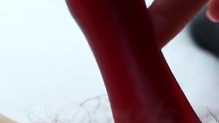 Kinky British Mature Mom Velvetina Fox Fingers Her Hairy Pussy