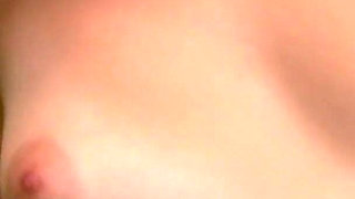 Brunette Playing with Her Toy