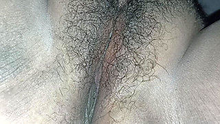 playing with her butt plug and putting it in her fat pussy