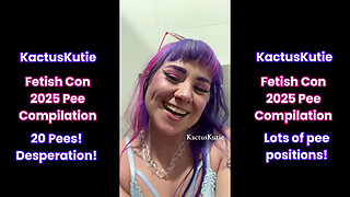 Fetishcon 2025 Pee Compilation