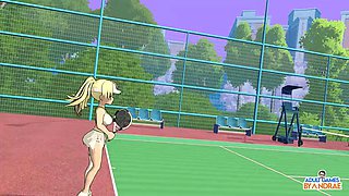 Ep4: Fucking Rachel in the Shower Room - Academy Love Saga: Tennis Angels Ex