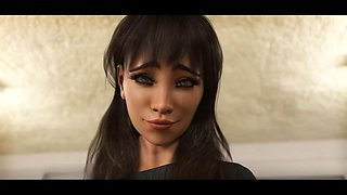 Anime cosplay babe Misskitty2k gets down in hentai action