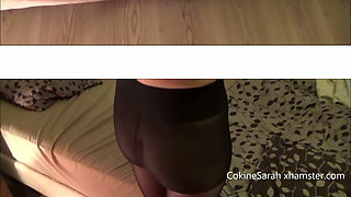 AMATEUR YOUNG WIFE PANTYHOSE ripped sexy body CokineSarah