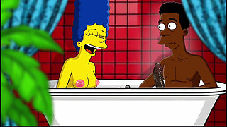 Cuckold's Wife Doesn't Like Being Alone. Cartoon Parody.