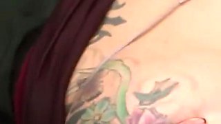 Horny tattooed Tallulah Tease gets pounded and milked by Sam Bourne