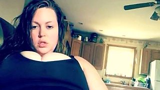 Great Big Boobs On Masturbating Redhead