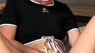 Masturbates and Listens to Her Sister Getting Fucked Behind the Wall. Wet Pussy, Homemade, Big Ass.