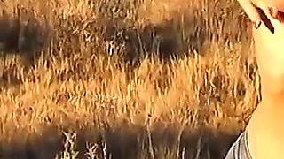 Hot Latina Striping Outdoord in Argentina