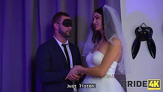 BRIDE4K. She s so into blowjob amusement: Babe, Hardcore  Brunette Porn