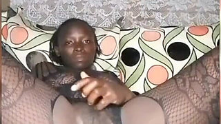 Black Harness: Perfect Ebony Girlfriend