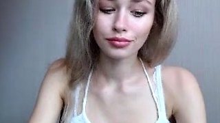 Naked Blonde Teen Girl Pussy Masturbation On Webcam