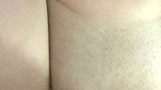 Barely got hard before cumming in my girlfriends freshly shaved tight wet pussy