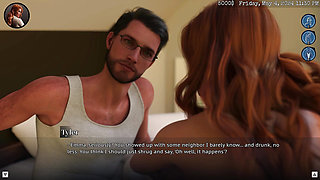 Boundaries of Morality - Emma Seduced Tyler to Have Sex with Her in Bed and in the Shower as Well