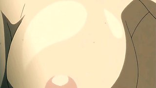 Hentai: Double-toying & Hot Games With Her Stepson Make Lusty Busty MILF Finally Try a Wild Gangbang