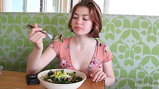 Aria: Big Tits, Teen  Public Porn