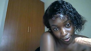 I Take a Whole Hand Inside My Wet Ebony Pussy
