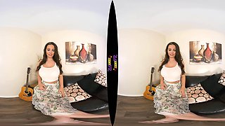 Just For You - Big Tits Solo Striptease; Natural Breasts Curvy Plus Bbw Solo Brunette