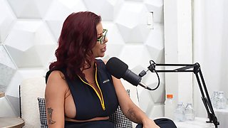 The brazzers podcast sequence 7 (trimmed) - Alexis Fawx x cheerleader kait x Damion Dayski