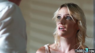 wife Kenna James celebrating on big male pole