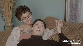 Swinging couple invites a friend for dinner that turns into a wild orgy to Someone Like You by Erika Lust