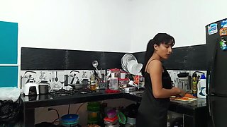I Fuck My Friend in the Kitchen