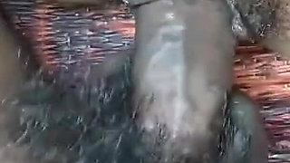 An Asian Girl Was Face Very Deeply Throated in J to Big Cock of Her Step Brother, a Girl Was Deepthroat Face Fucking in Jungle