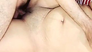 Indian Muslim Wife and Husband Fucking Pussy While Dirty Talking in Hindi