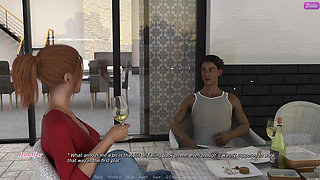 My Stepbrother's Wife #59 - John Got a Passionate Kiss From Jennifer