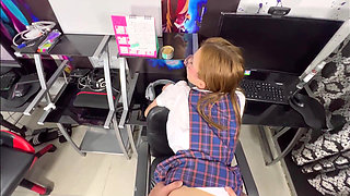Short Uniform and Cock Desire: Naughty Schoolgirl Gets Fucked Mercilessly