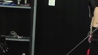 Lady A.J. used slaves in the SM-college part 1