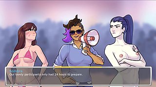 Academy 34 Overwatch Young  Naughty - Part 29 WidowMaker And DiVa Naked!!! By HentaiSexScenes