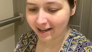 Orgasm in the Bathroom Stall