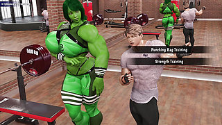 Extreme Muscle Domme Goddess