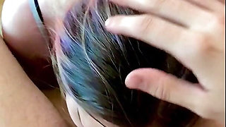 Step sister won't take my dick out of her mouth after a long separation