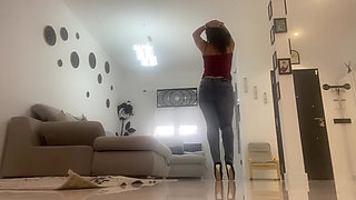 High Heels and Big Farts in Jeans