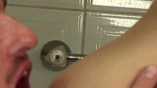 Big-boobed nurse in fishnet and latex pleasing a dude with big cock in the ambulance