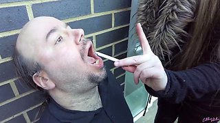 Human Ashtray