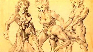 Retro Cartoon Porn - My Secret Life Vintage Animation