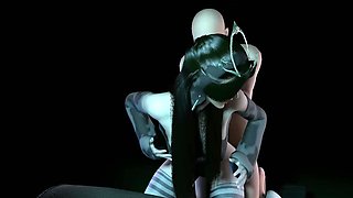 3D Hot Asian Stripper Naked Her Perfect Boobs Cheating with Big Cock
