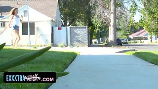 Exxxtrasmall - encaged teenage (Rebel Lynn) fucks a Big Cock