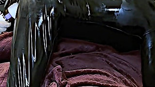 Fisting Former Wife Turned Latex Fucktoy