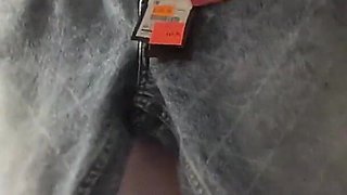 Trying on a New Pair of Jeans on My Gorgeous Ass