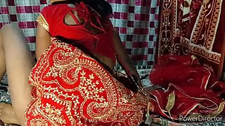 Indian First Night Beautiful Couple Hard Fucking