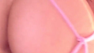 Virgin Girl Shows off and Uses Vibrator Until She Cums and Gets Sticky