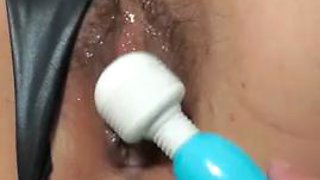Tied to a Chair and Unable to Move, Double Holes Vibrating
