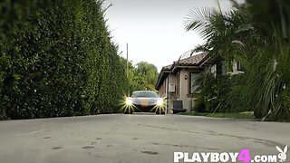 Ferrari 488 an four hottie babes together