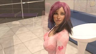 Busty teen shares her erotic adventures with a juicy backside