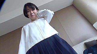 Hikaru Misaki - Petite student 18+ With School Uniform