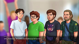 Meeting the Sexiest Fighter with the Boys - summetime saga