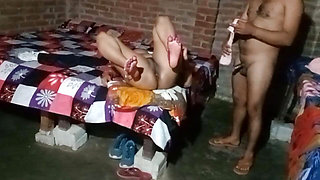 Bhabhi quenched her thirst for with my.